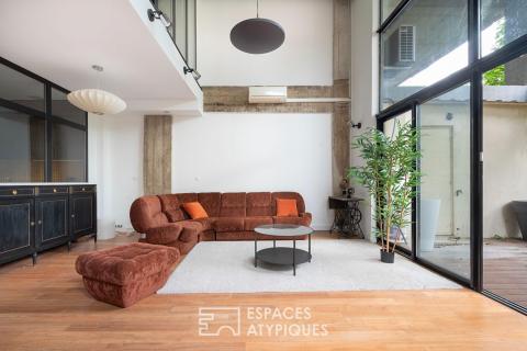 Loft avec terrasse et jardin proche centre-ville