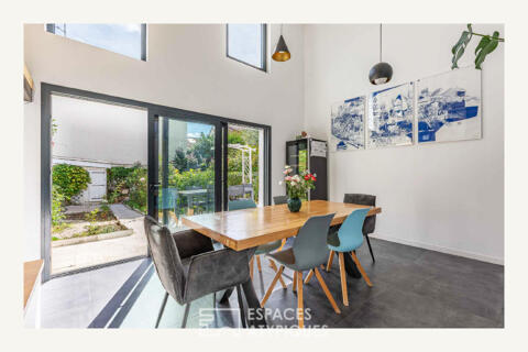 Maison contemporaine et familiale avec jardin aux portes de Paris