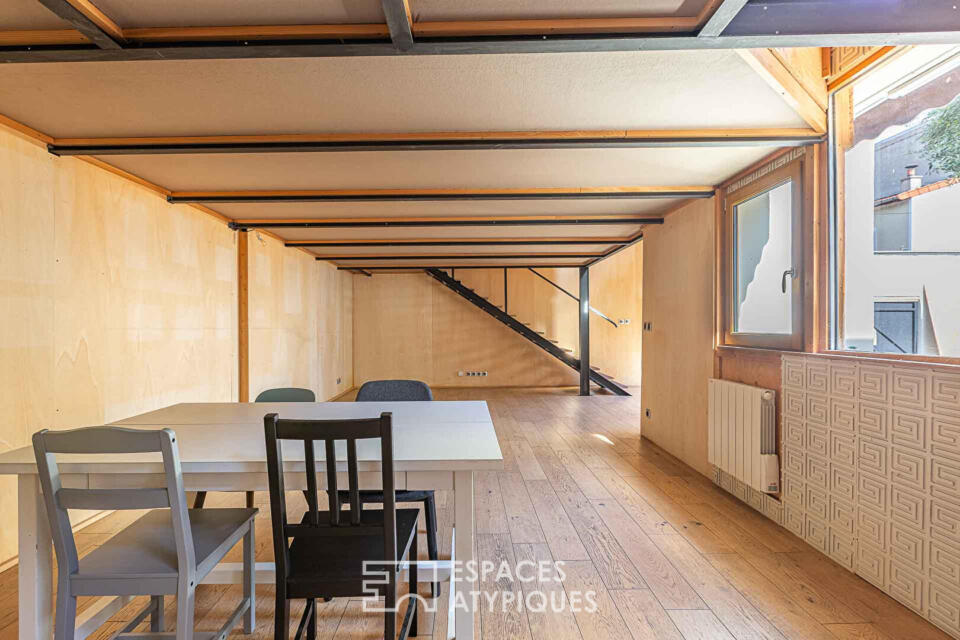 Loft et appartement indépendant avec double terrasse