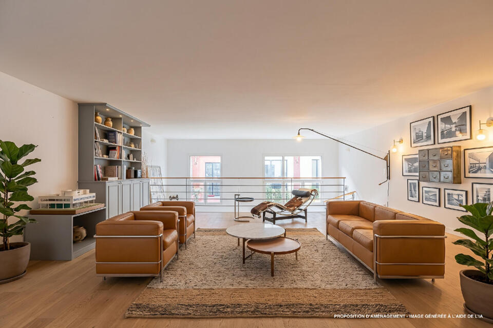 Loft en duplex dans une ancienne manufacture