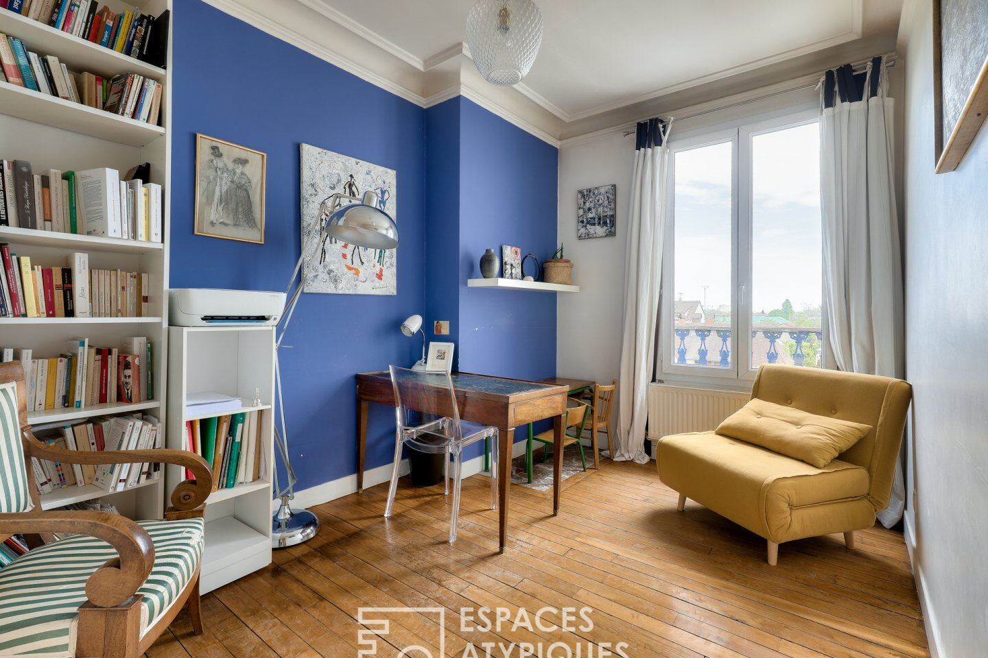 Duplex en dernier étage avec vue