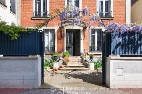 Historic family house in Saint-Mandé and its garden