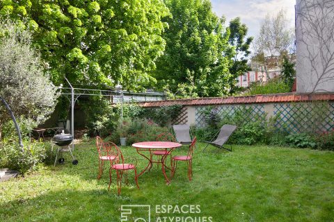 Maison de famille historique de Saint-Mandé et son jardin