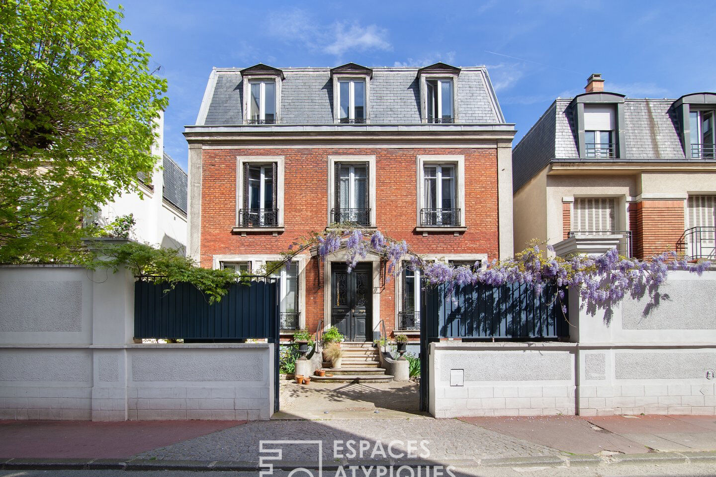 Maison de famille historique de Saint-Mandé et son jardin