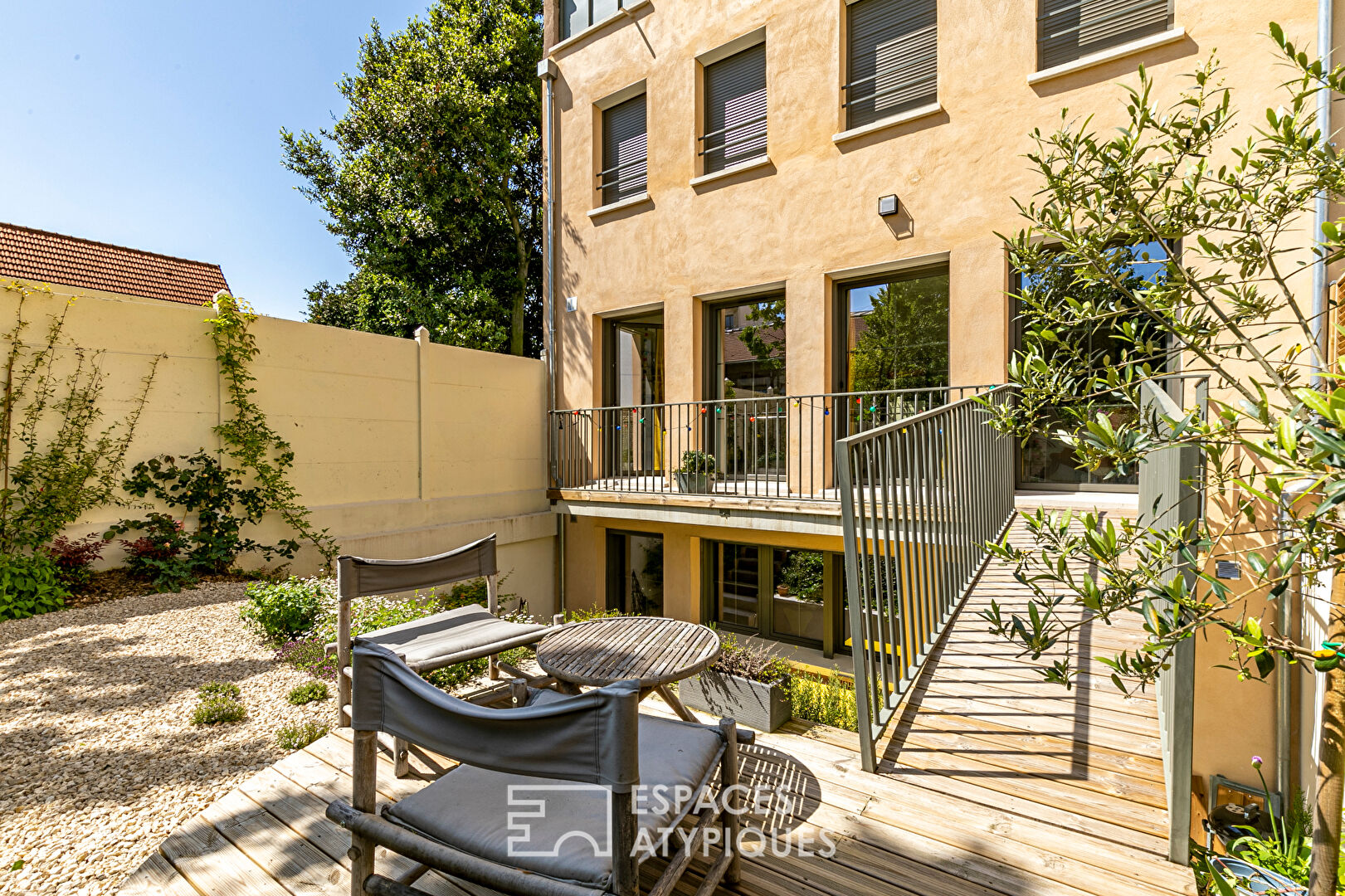 Maison d’architecte bio-climatique au calme absolu