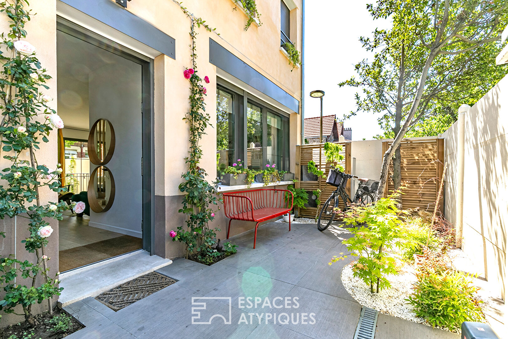 Maison d’architecte bio-climatique au calme absolu