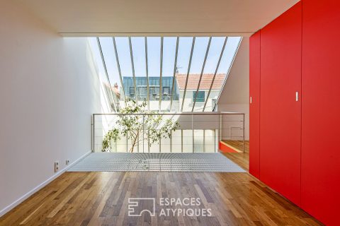 Loft avec jardin dans un ancien atelier d’artiste