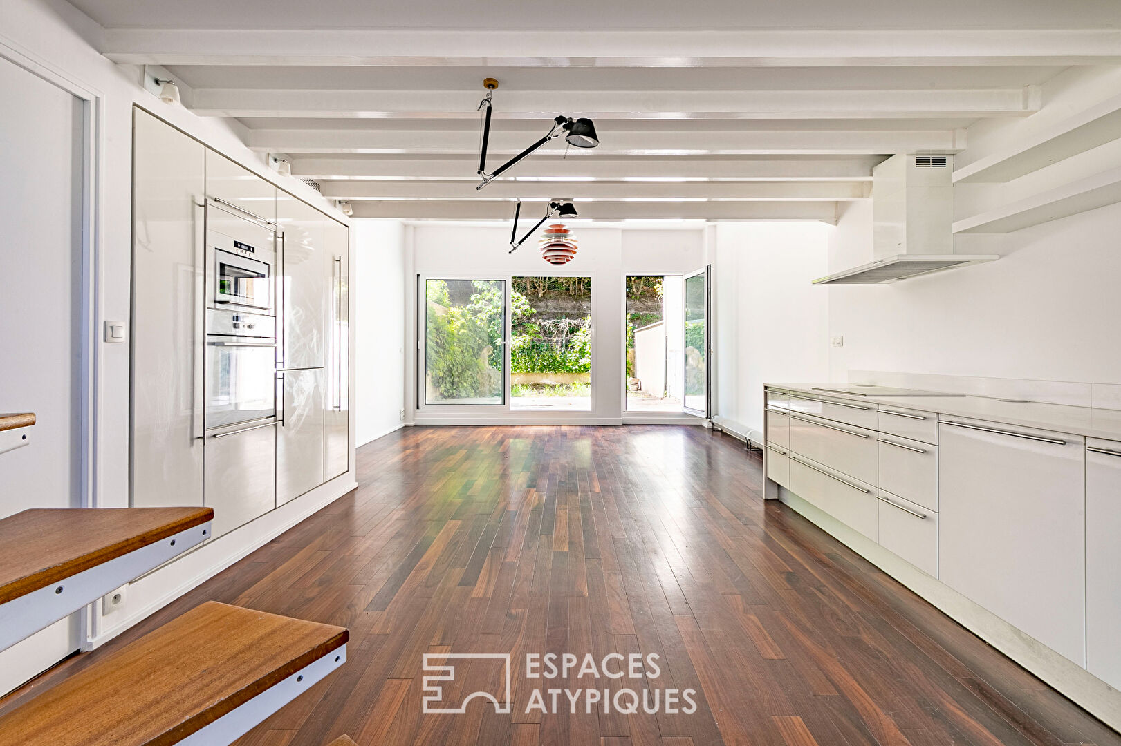 Loft avec jardin dans un ancien atelier d’artiste