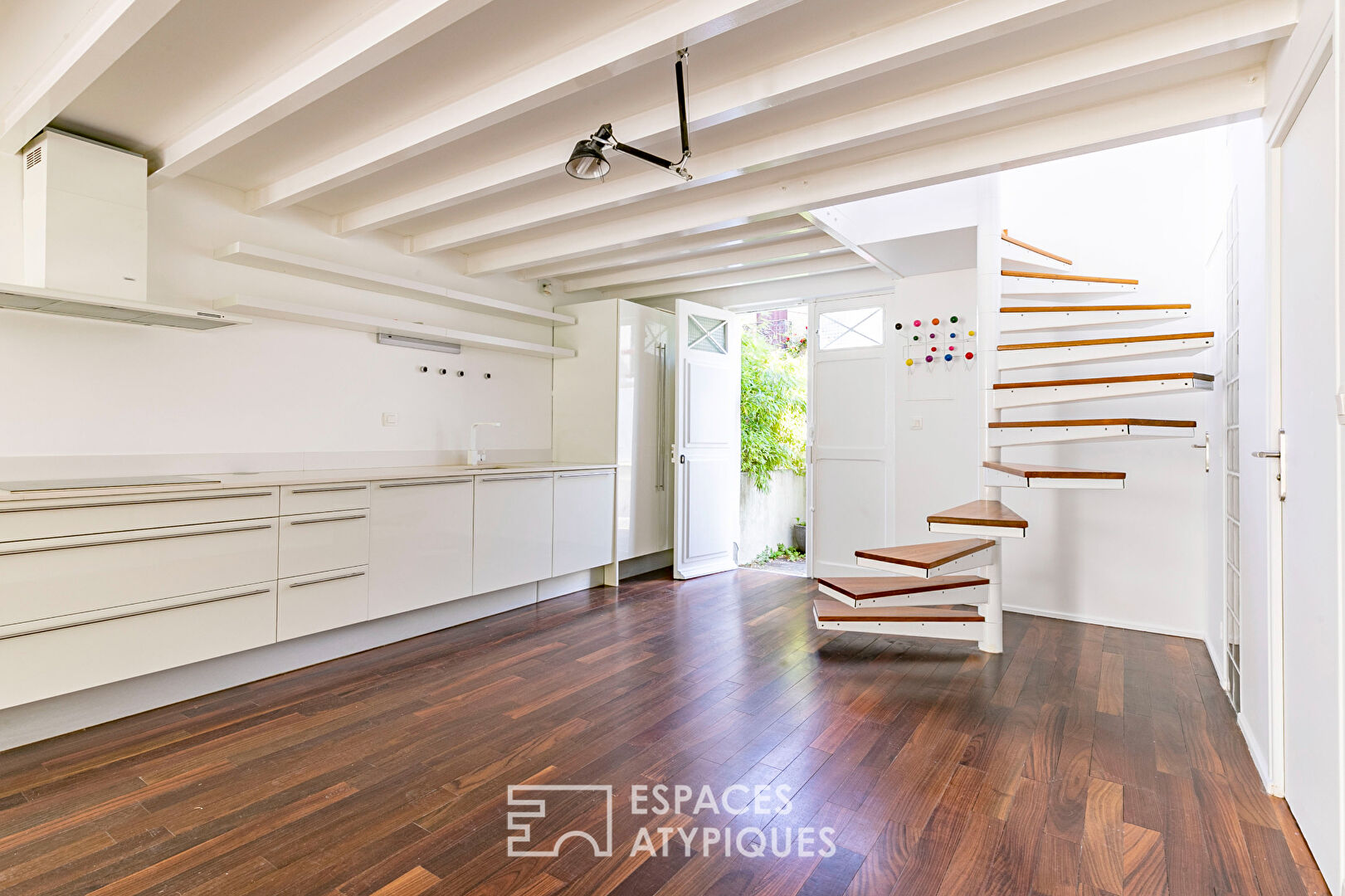 Loft avec jardin dans un ancien atelier d’artiste