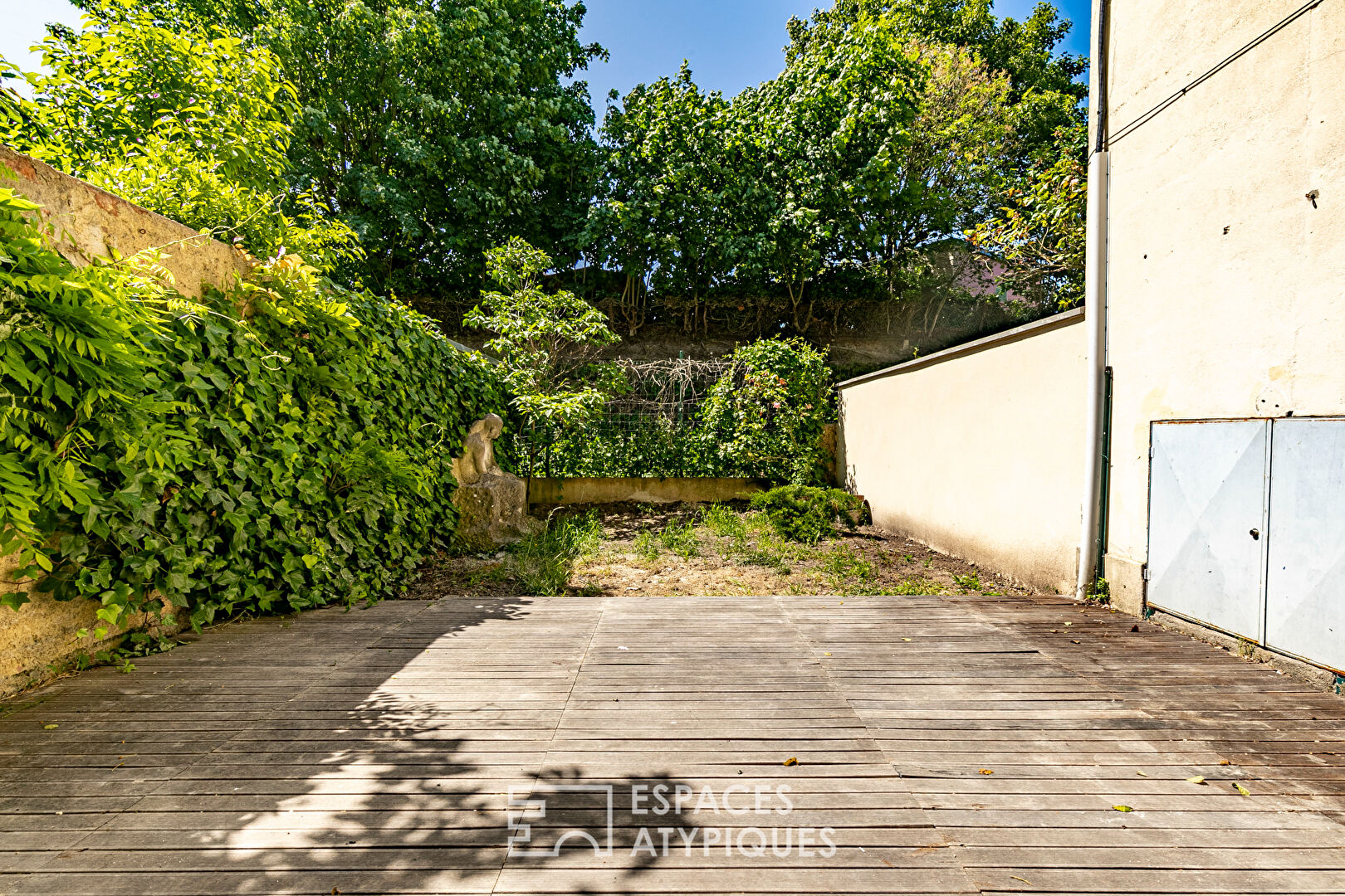 Loft avec jardin dans un ancien atelier d’artiste