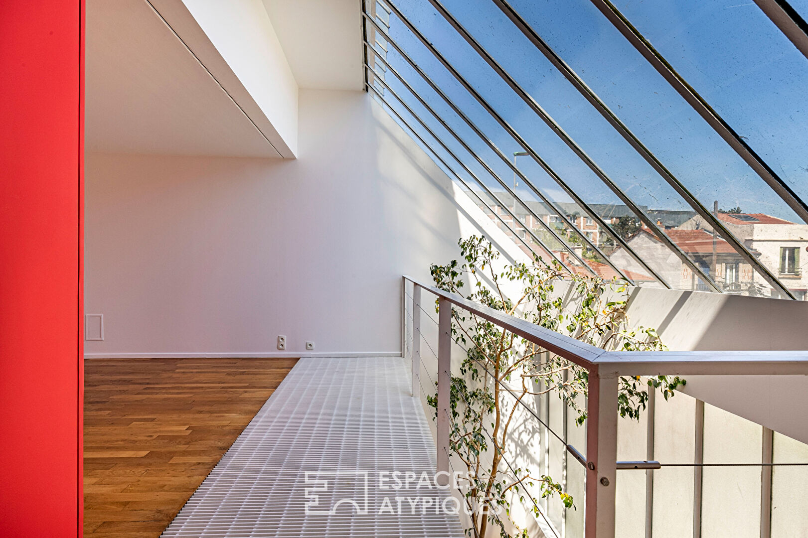 Loft avec jardin dans un ancien atelier d’artiste