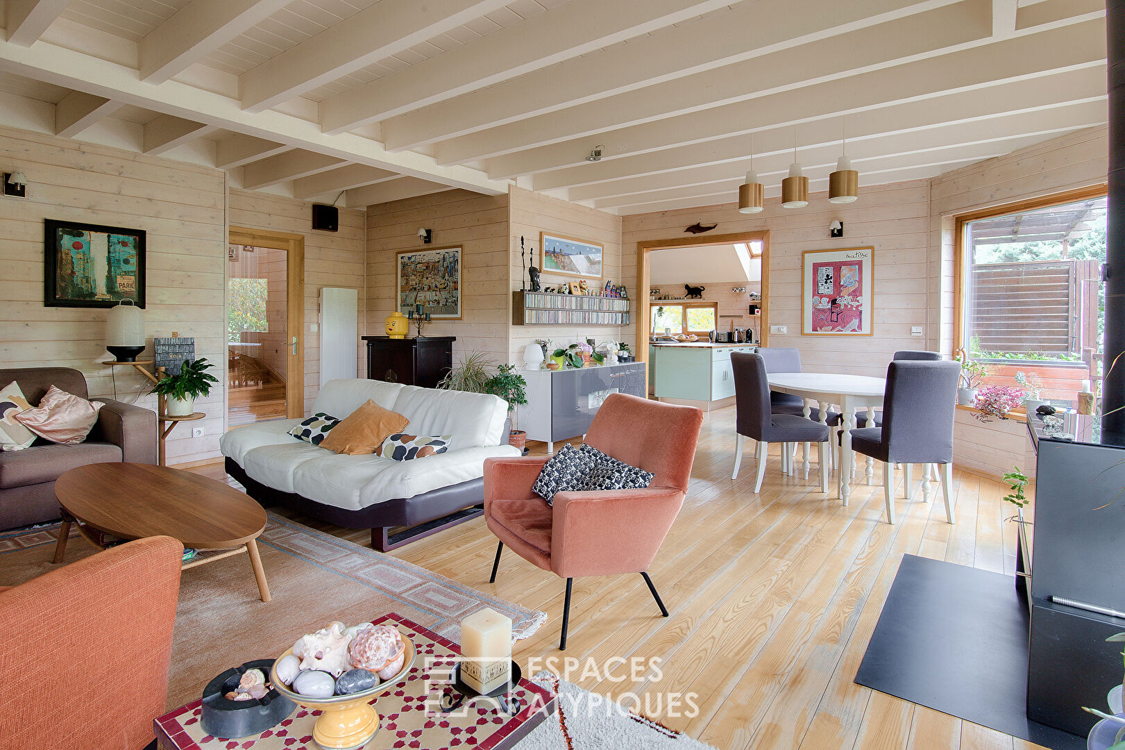 Maison contemporaine en bois à deux pas des Bords de Marne
