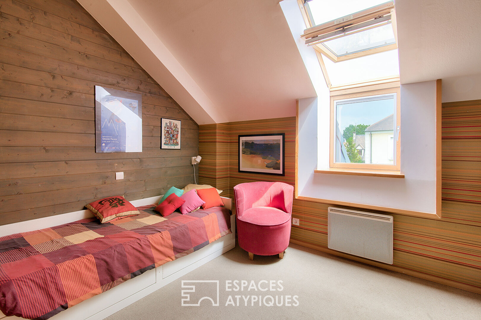 Maison contemporaine en bois à deux pas des Bords de Marne