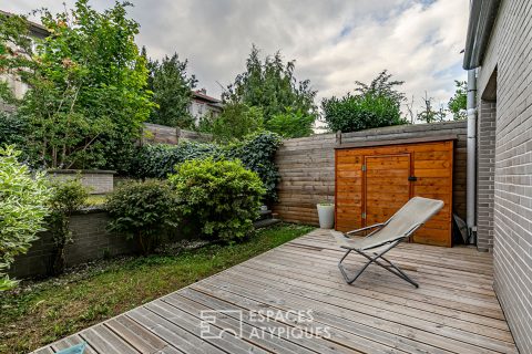 Architect’s studio with terrace and garden