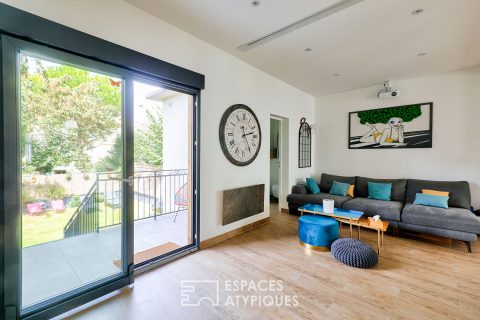 Townhouse with garden