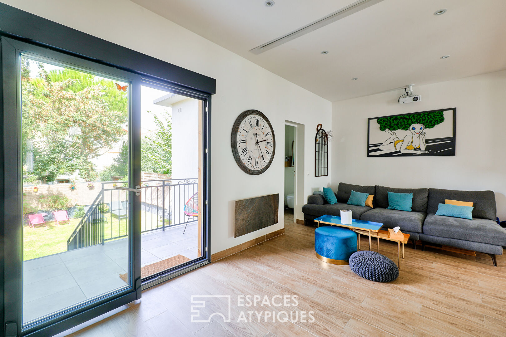 Townhouse with garden