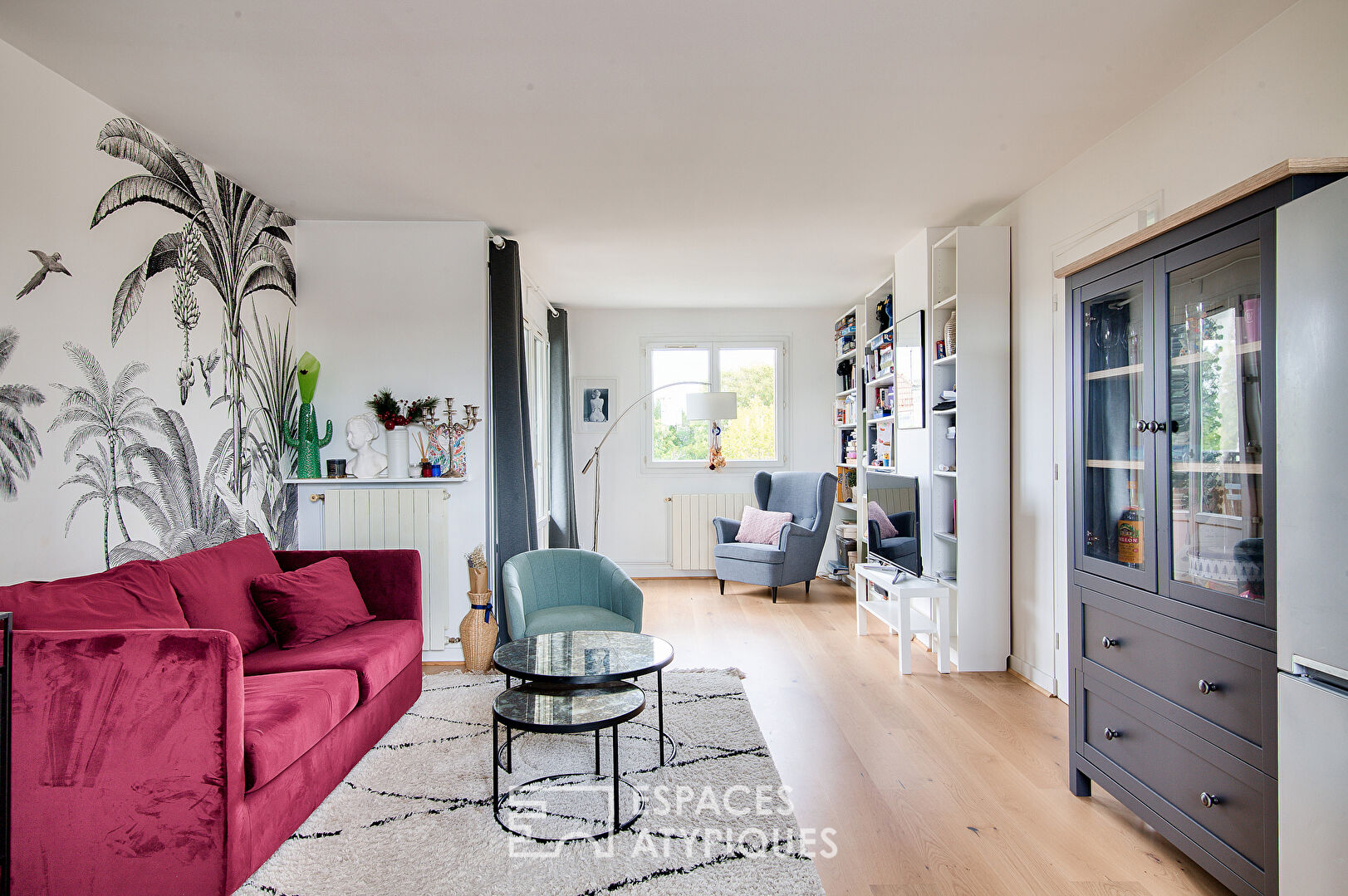 Apartment with balcony and open view