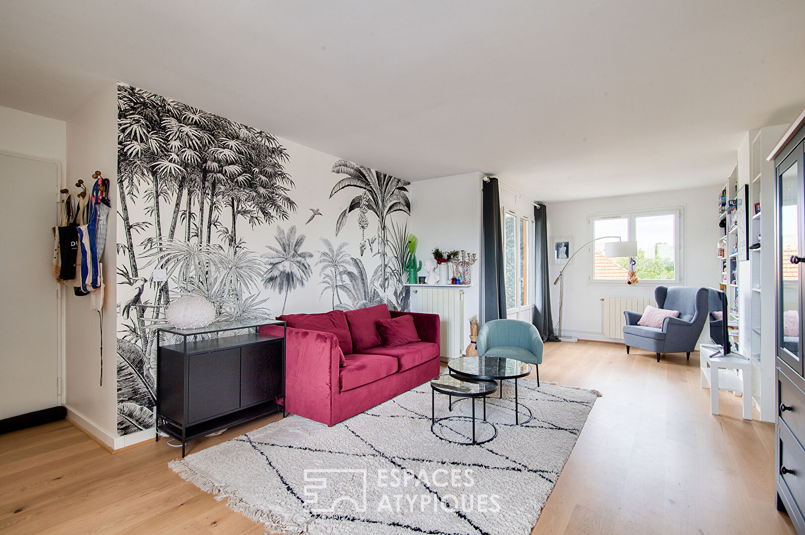Apartment with balcony and open view