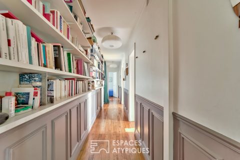 Bright top floor with view