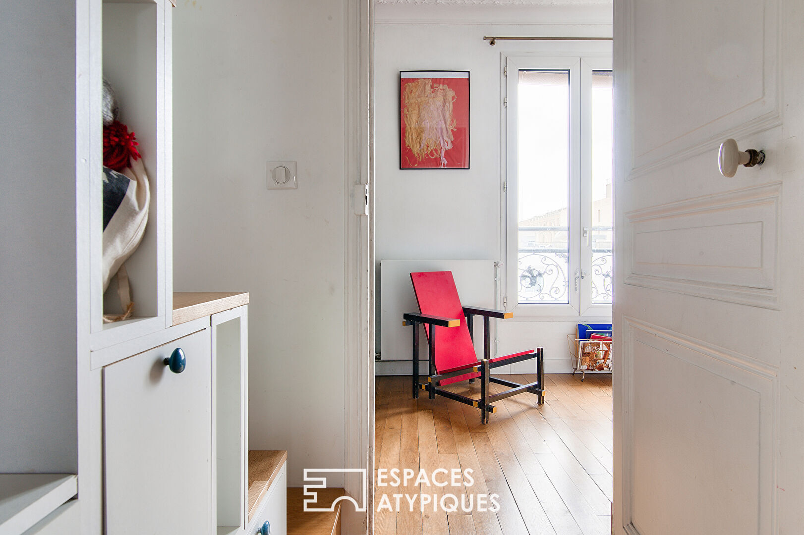 Duplex en dernier étage avec vue dégagée