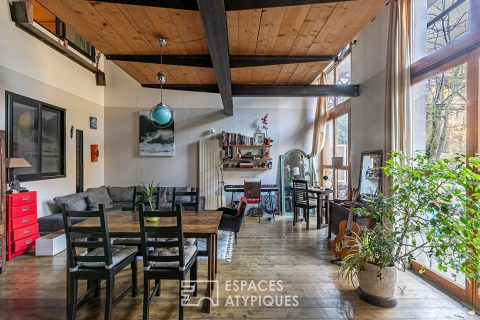 Loft intimiste en duplex avec terrasse et jardin