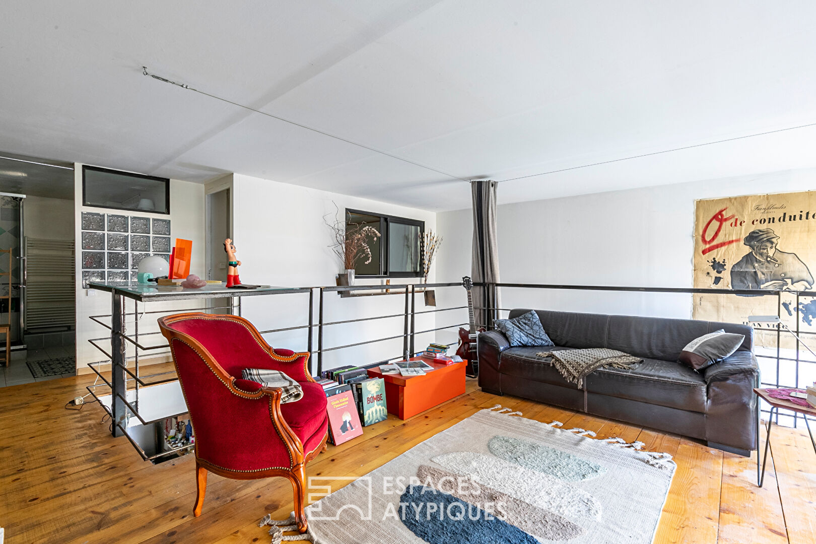 Loft intimiste en duplex avec terrasse et jardin