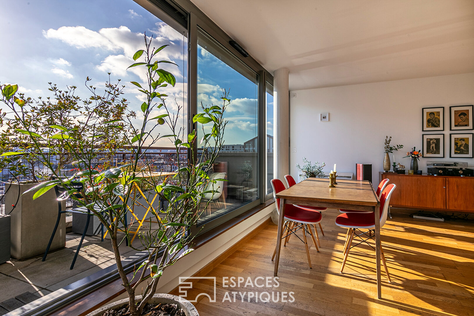 Appartement panoramique avec terrasse