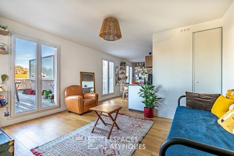 Appartement en duplex avec terrasse panoramique