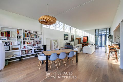 Friendly loft with terrace and its green oasis