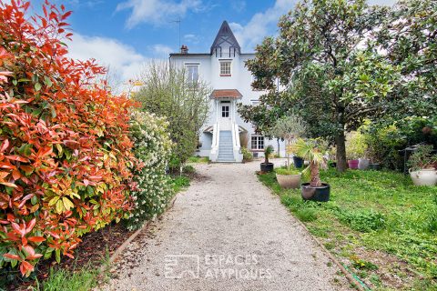 Character house from the 1920s with garden