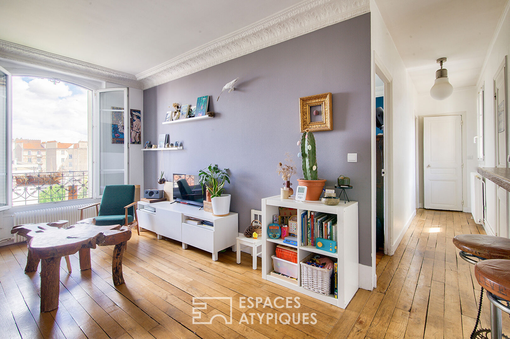 Appartement en dernier étage avec ascenseur