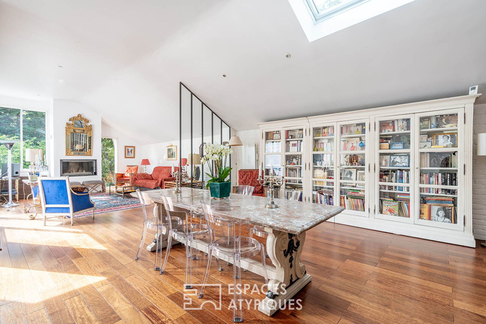 Family loft with bucolic charm