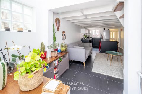 Maison de ville rénovée avec terrasse