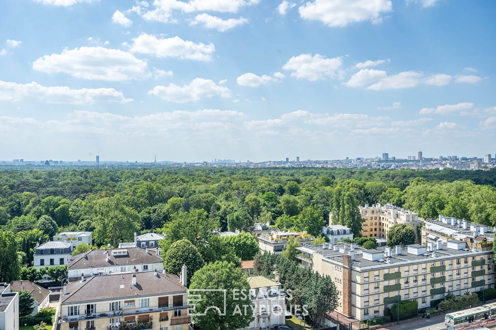 Penthouse en duplex au pied du Bois de Vincennes