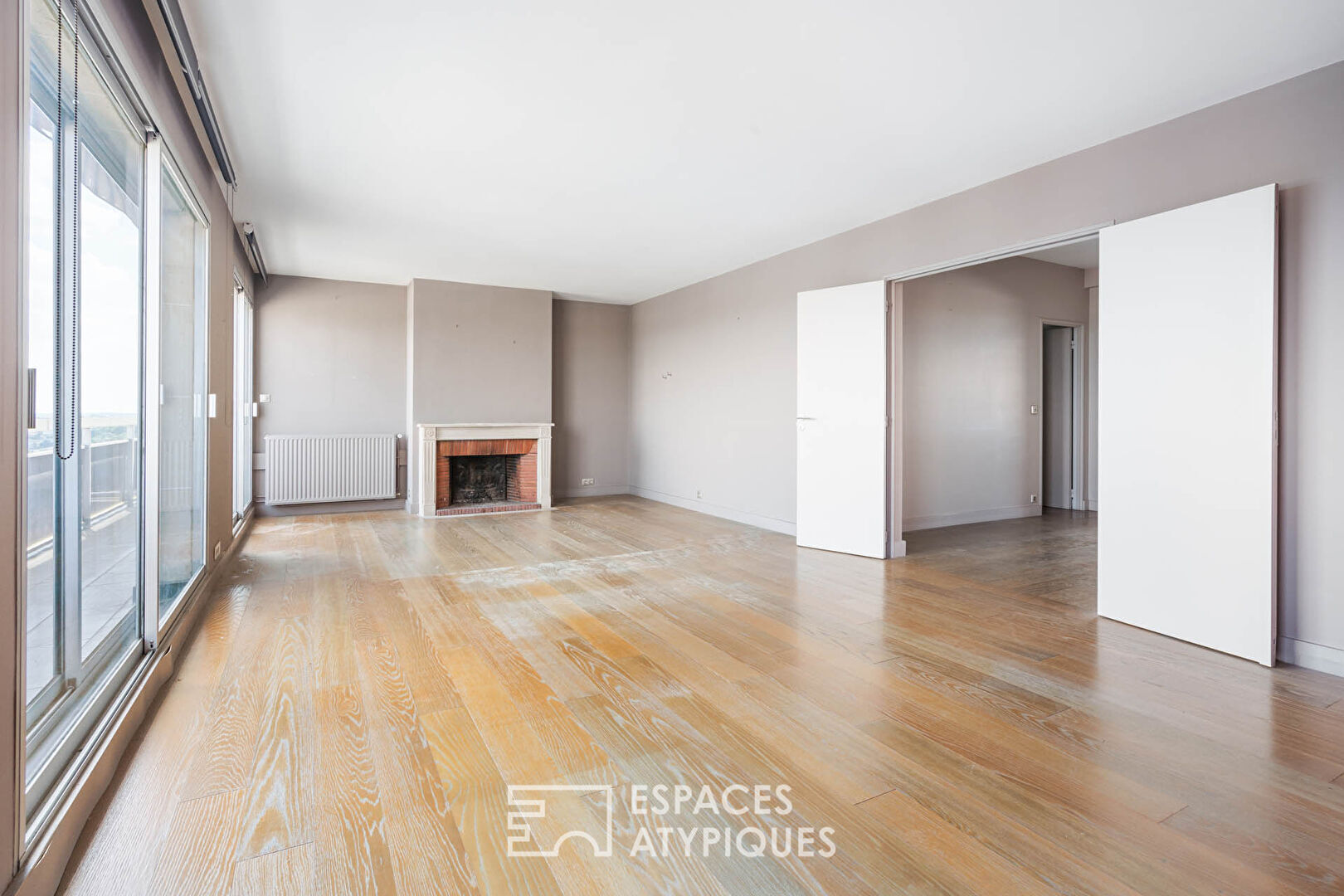 Penthouse en duplex au pied du Bois de Vincennes
