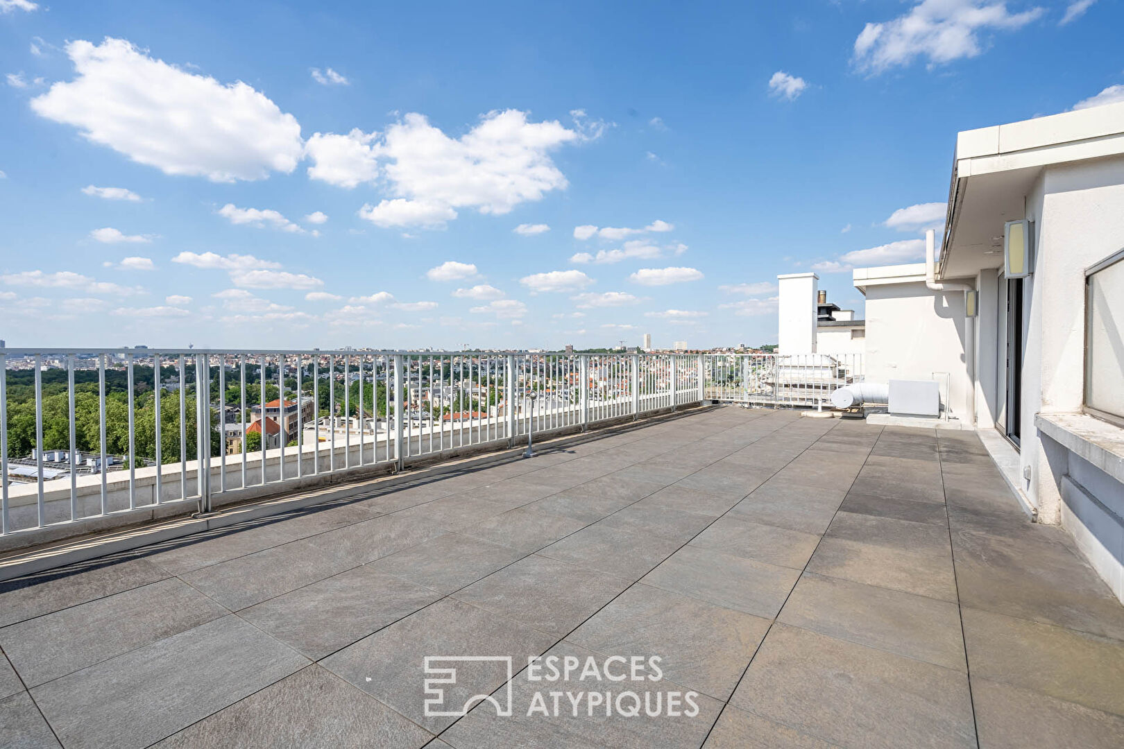 Penthouse en duplex au pied du Bois de Vincennes
