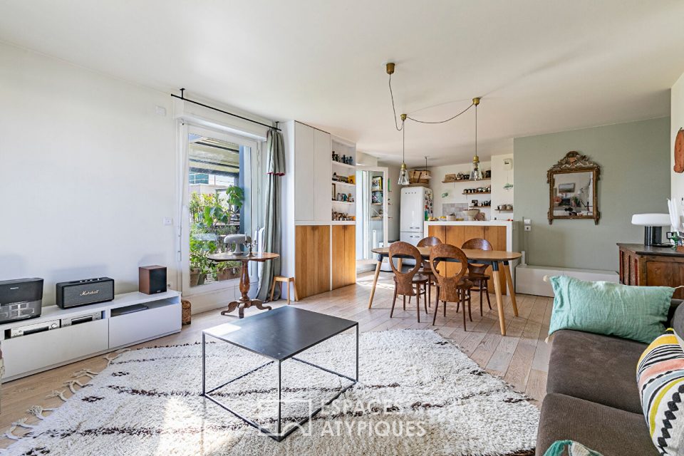 Appartement familial et son jardin privatif
