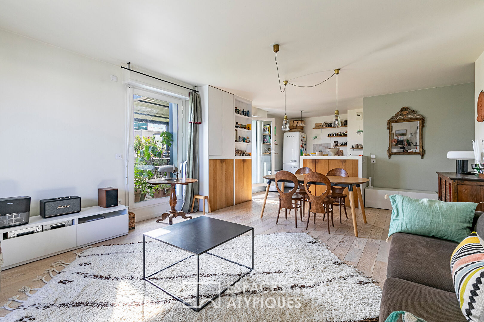 Appartement familial et son jardin privatif