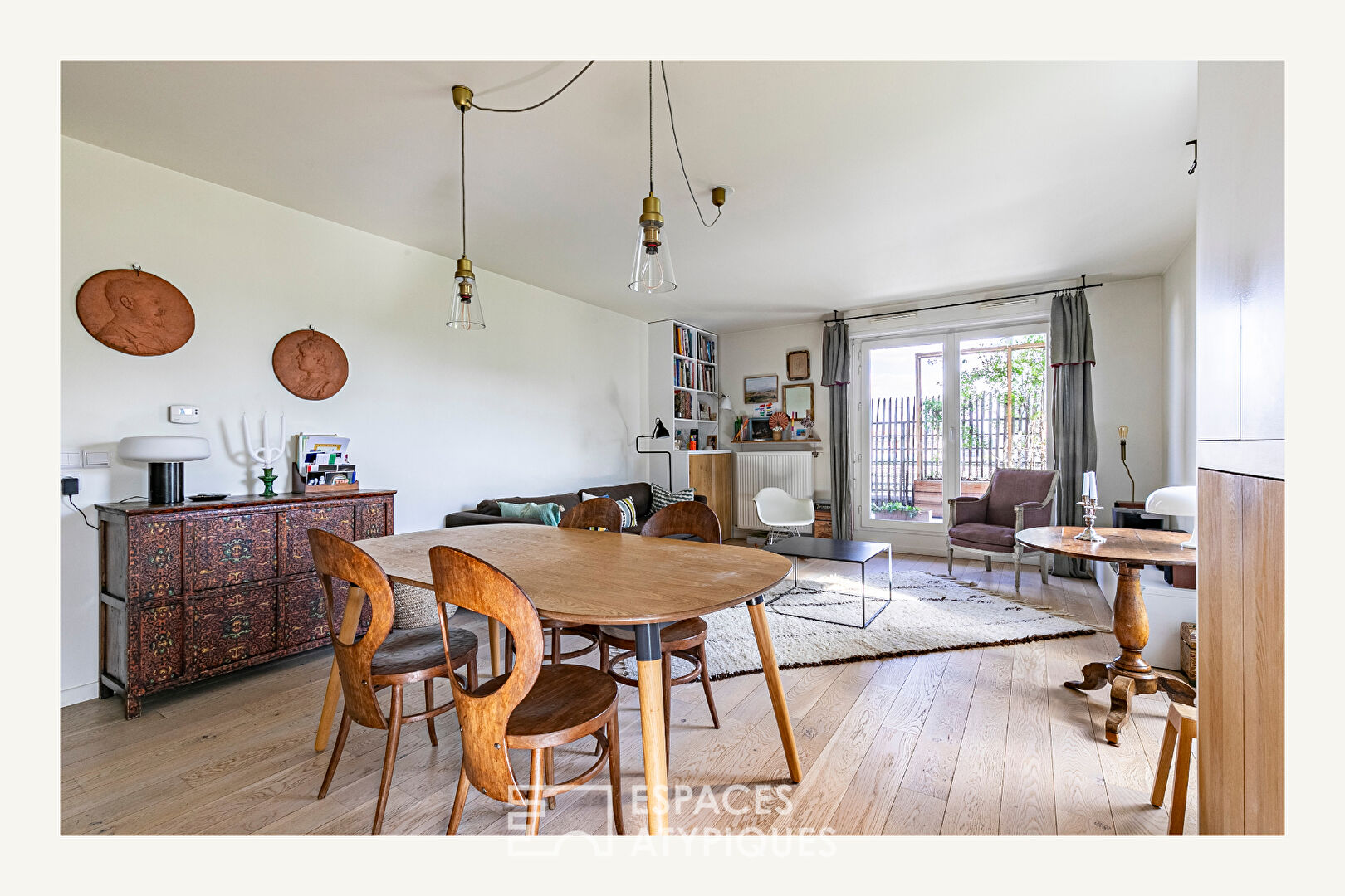 Appartement familial et son jardin privatif
