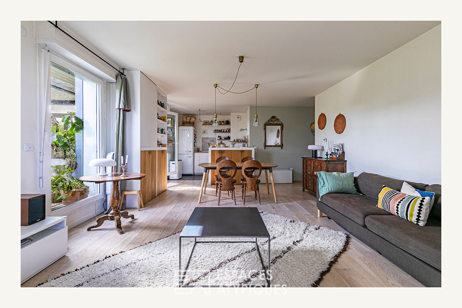 Appartement familial et son jardin privatif
