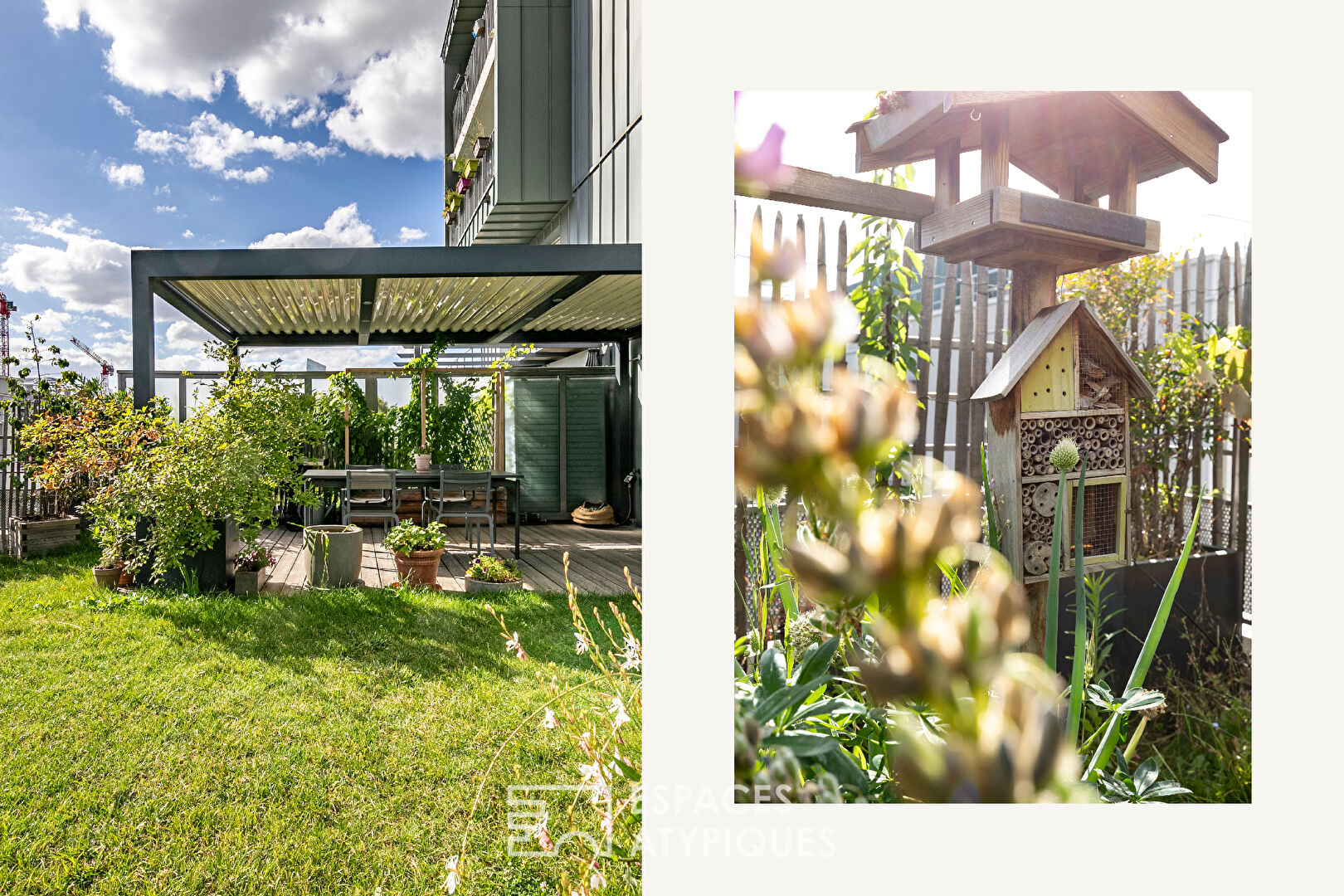 Appartement familial et son jardin privatif