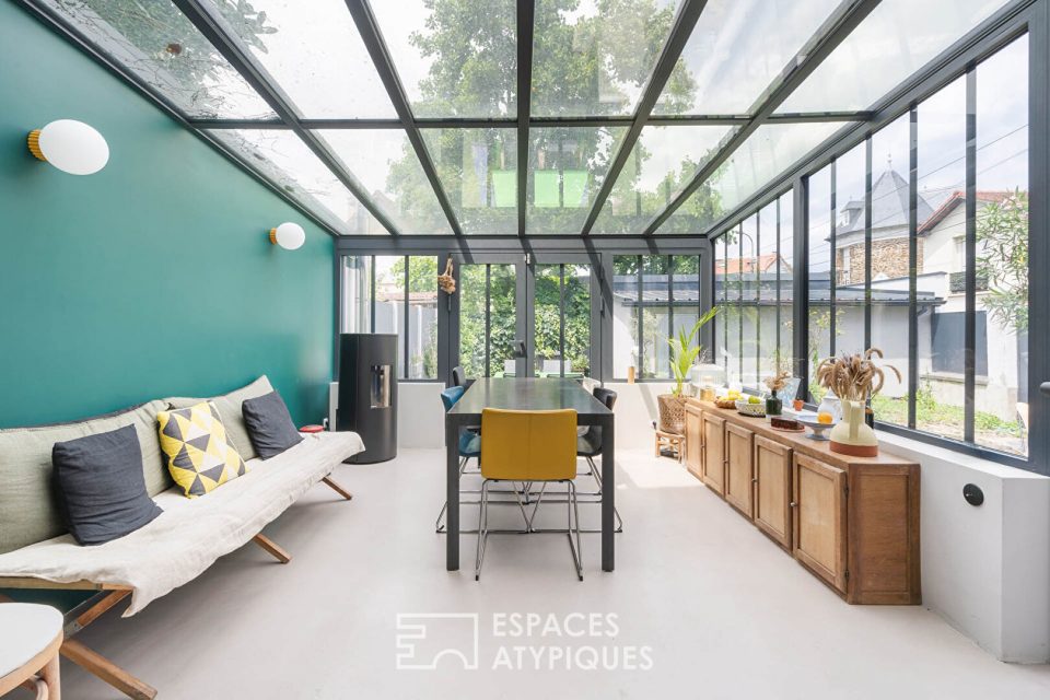 Maison rénovée avec véranda en bords de Marne