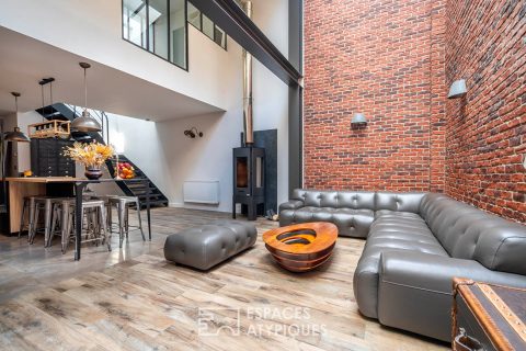 Loft with glass roof and rooftop a stone’s throw from the banks of the Marne