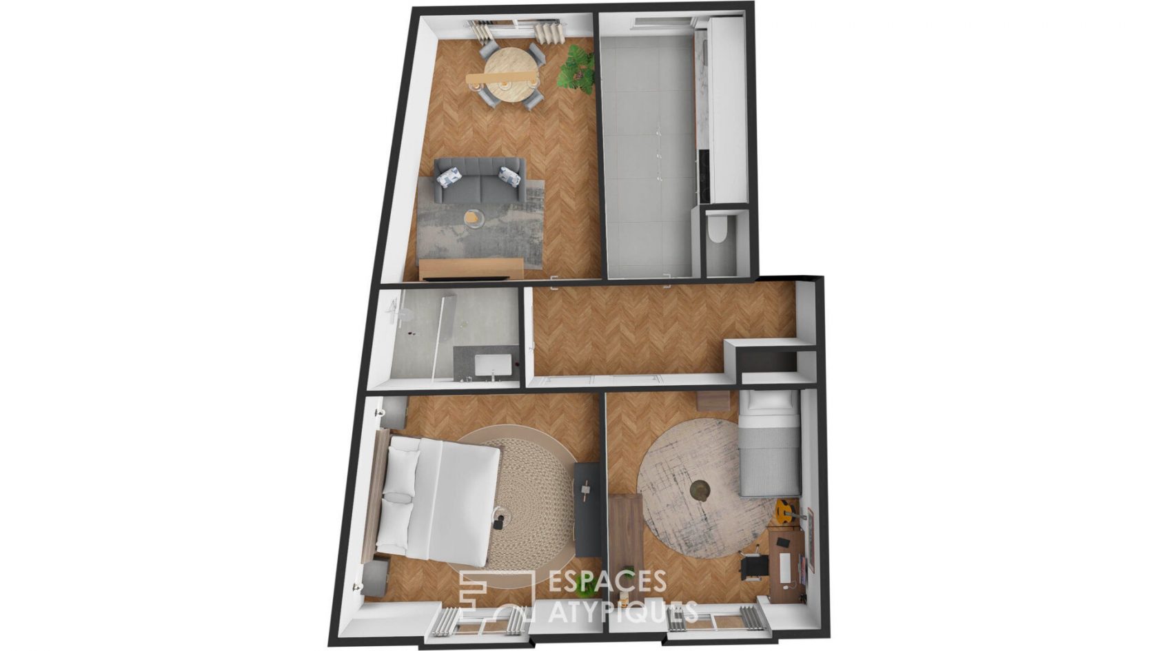 Apartment in the heart of the village of Fontenay-sous-Bois