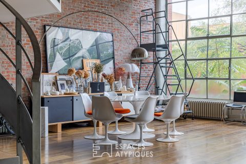 New-York loft in a charismatic factory