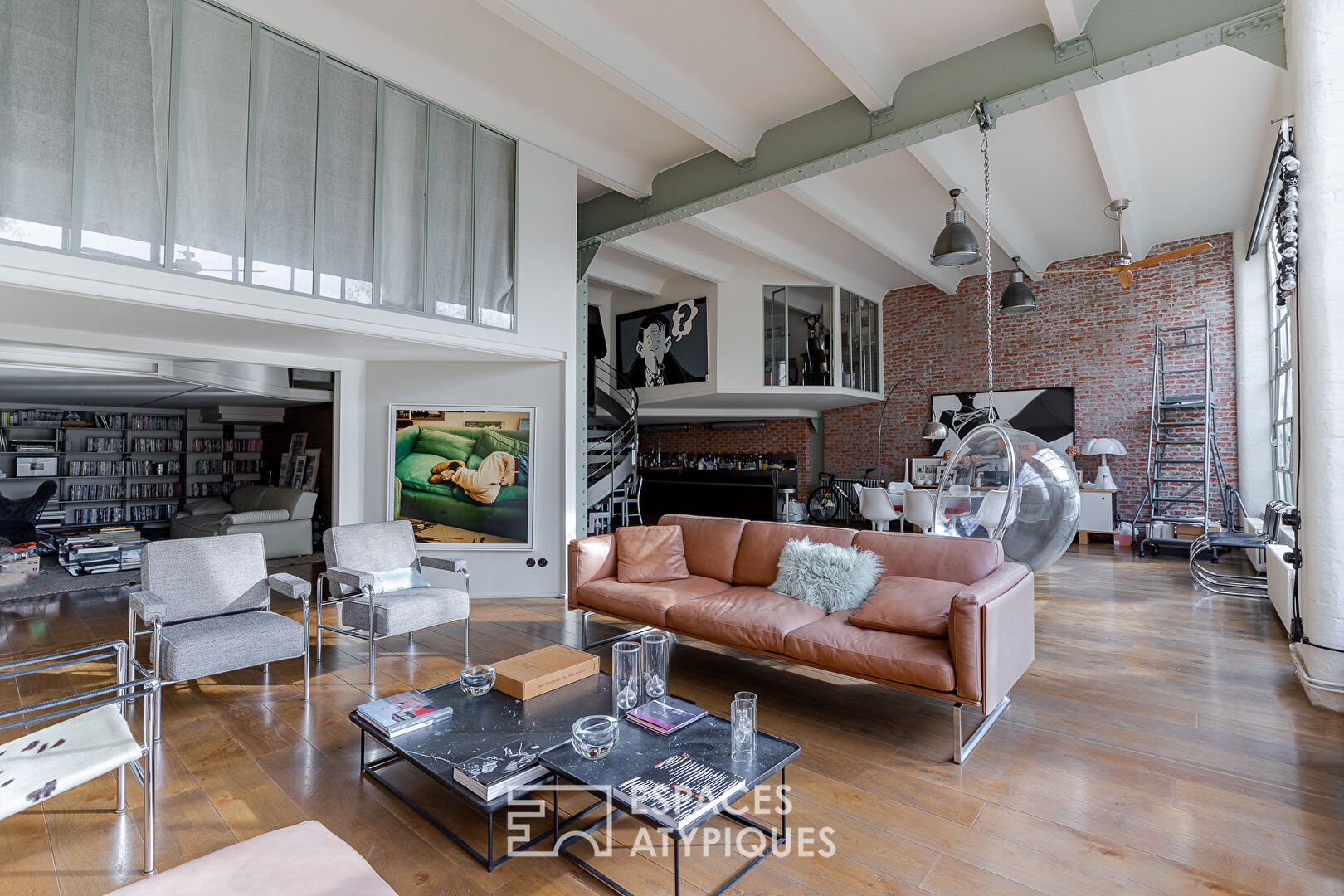 New-York loft in a charismatic factory