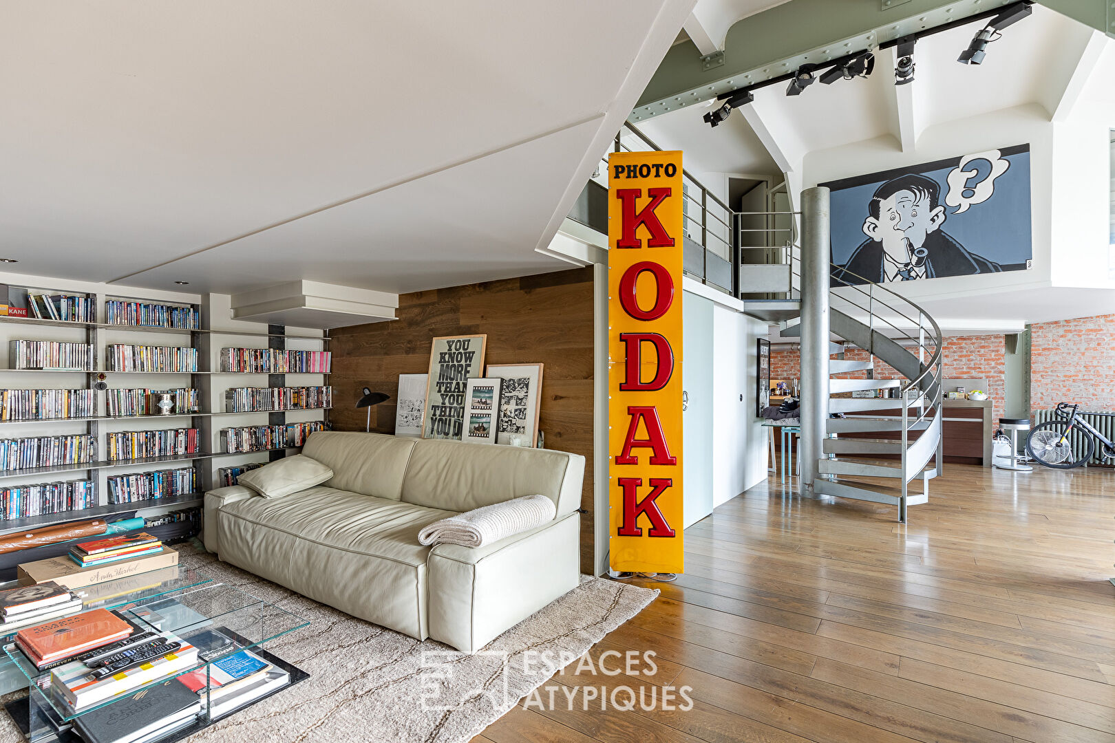 New-York loft in a charismatic factory