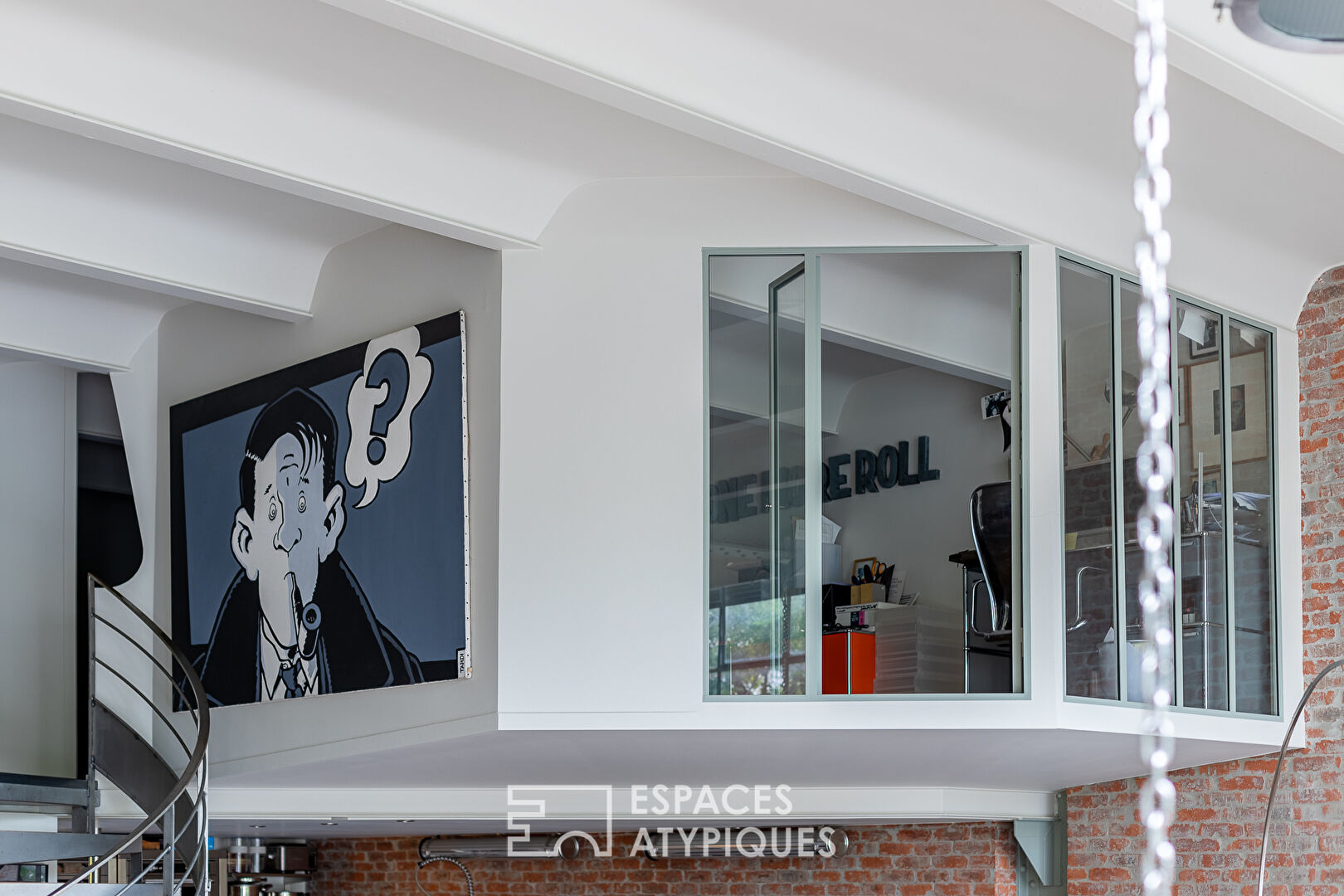 New-York loft in a charismatic factory