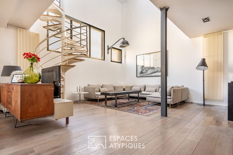 Loft en duplex dans une ancienne usine