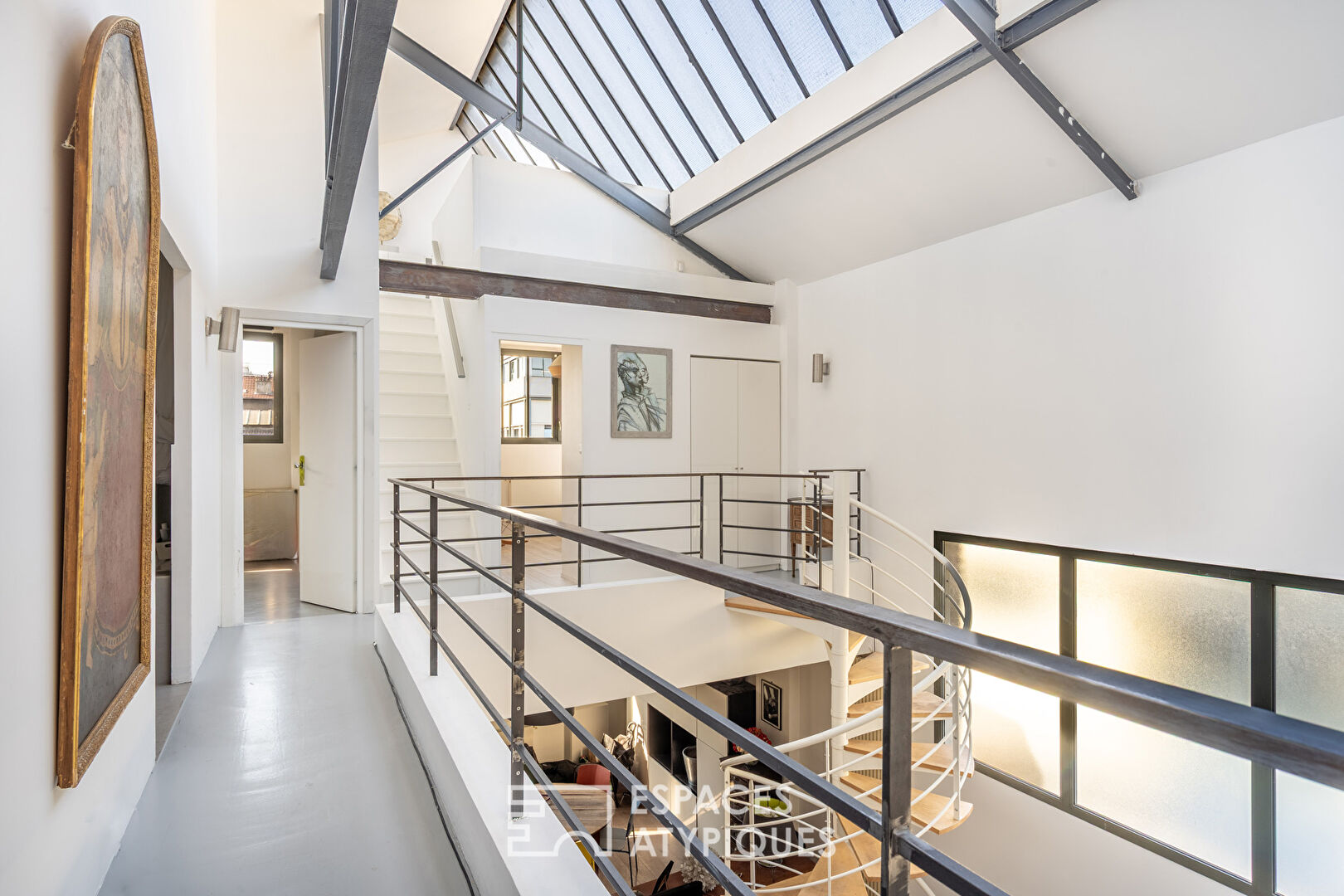 Loft en duplex dans une ancienne usine